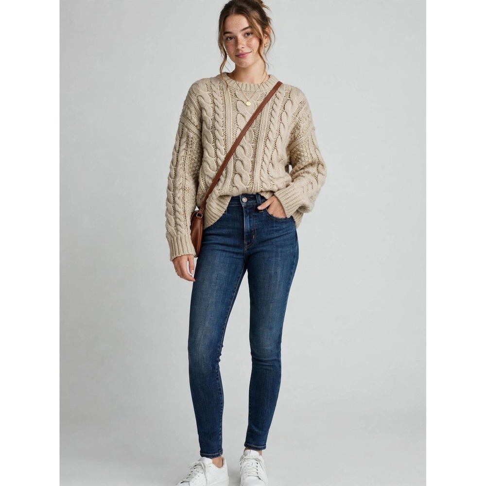 Levi's 721 High Rise Skinny Jeans Women's 24x30 Dark Indigo NWT